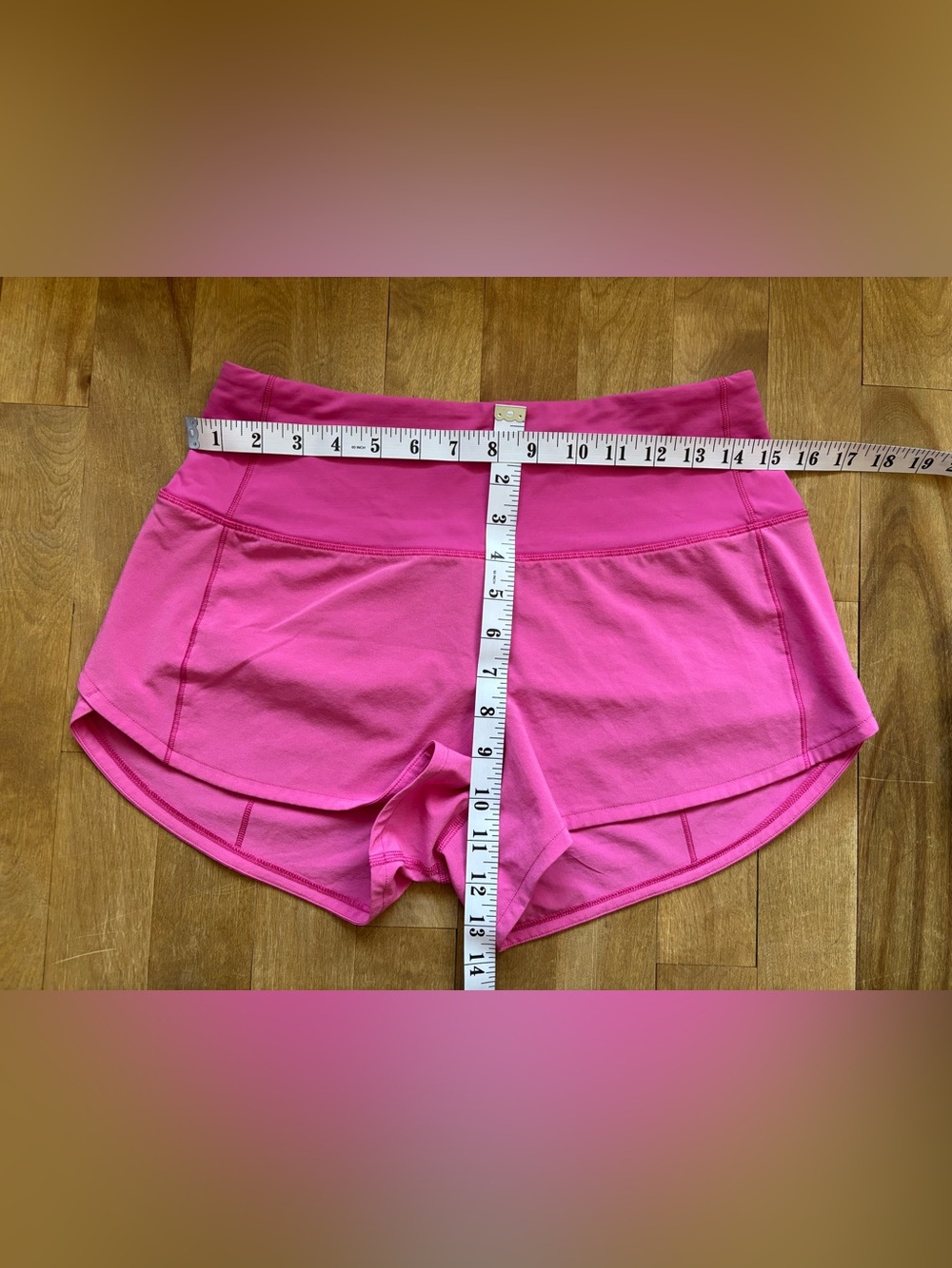 Lululemon Athletica Bright Pink Shorts - Picture 3 of 9